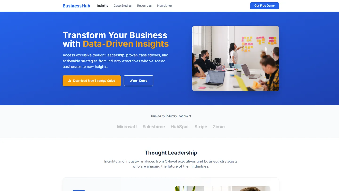 Blog Website Builder