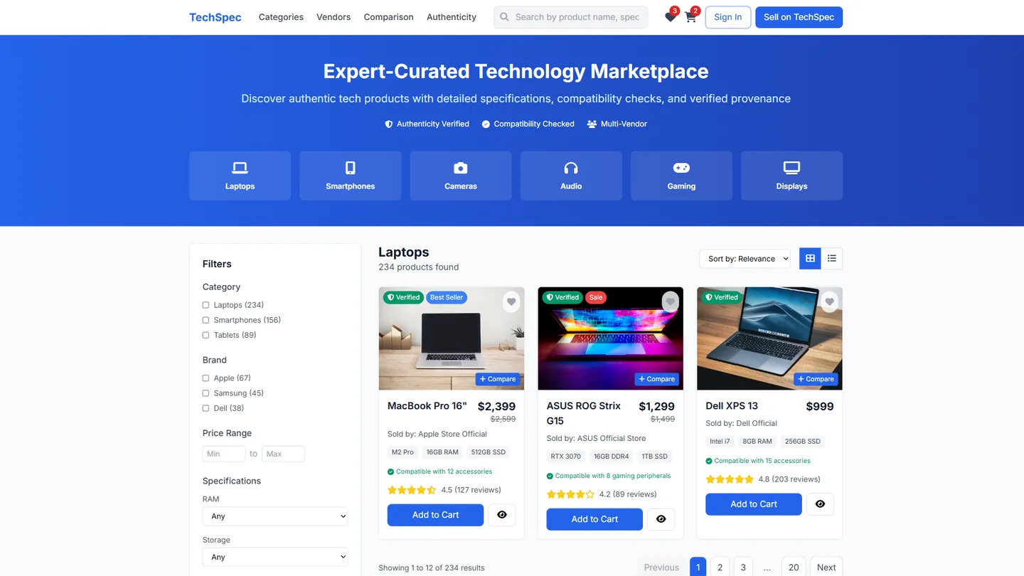 Multi Vendor Marketplace App Builder