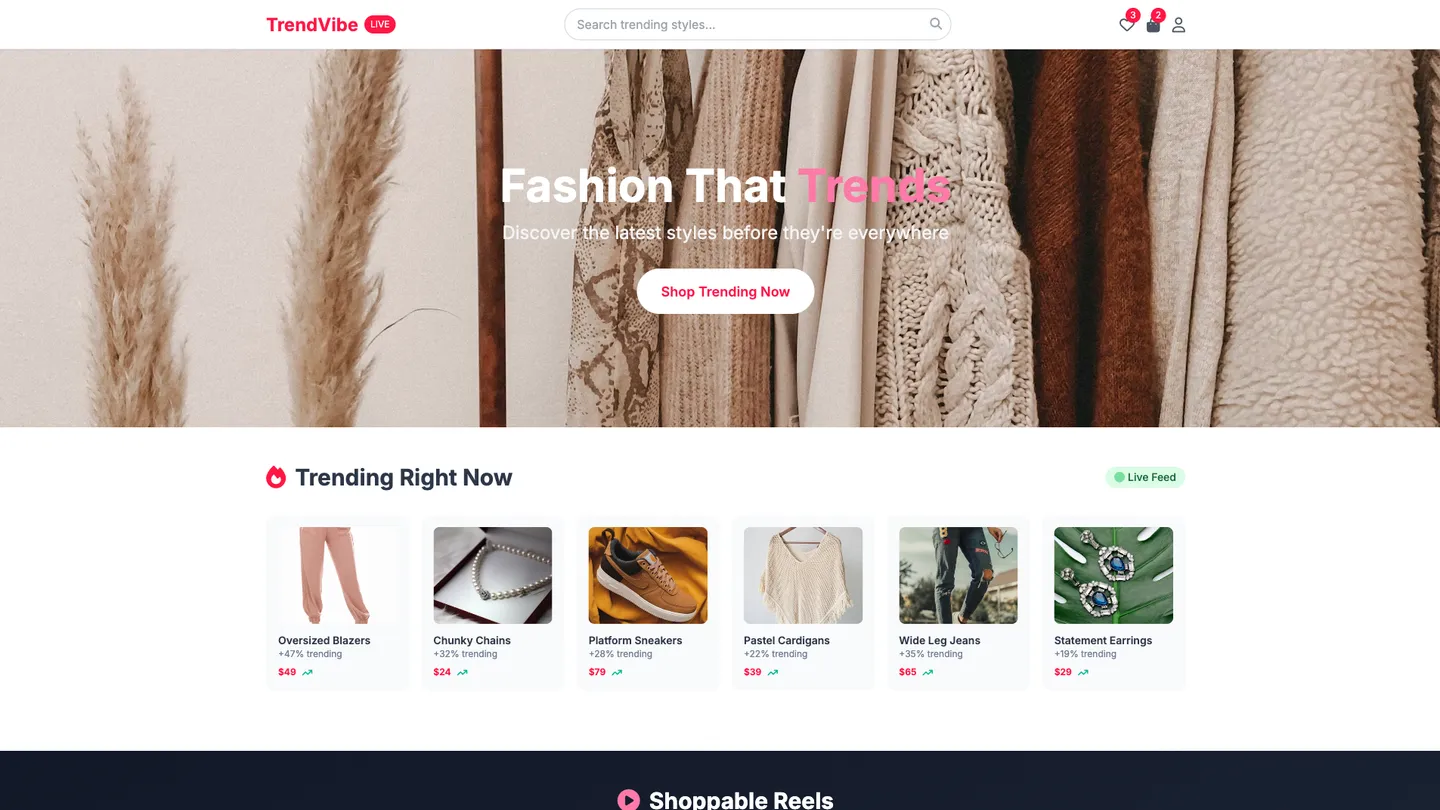 Clothing Website Builder