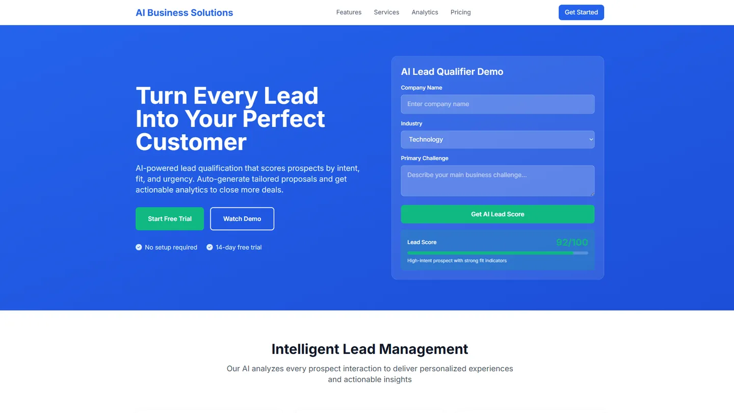 AI Wordpress Website Builder
