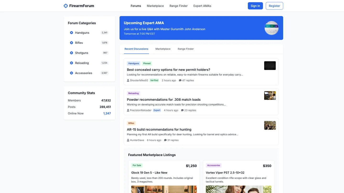 Gun-Friendly Website Builder