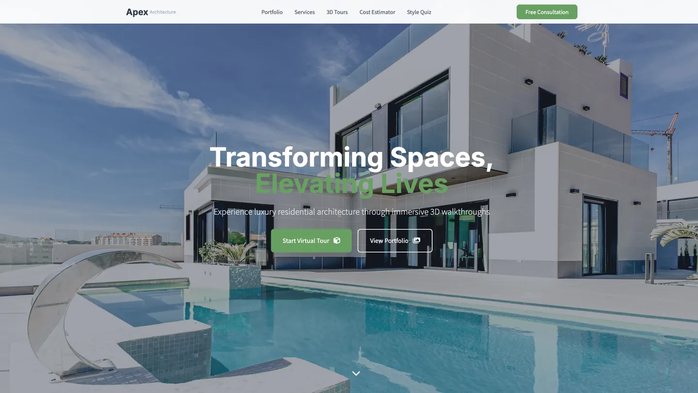 Architect Website Builder