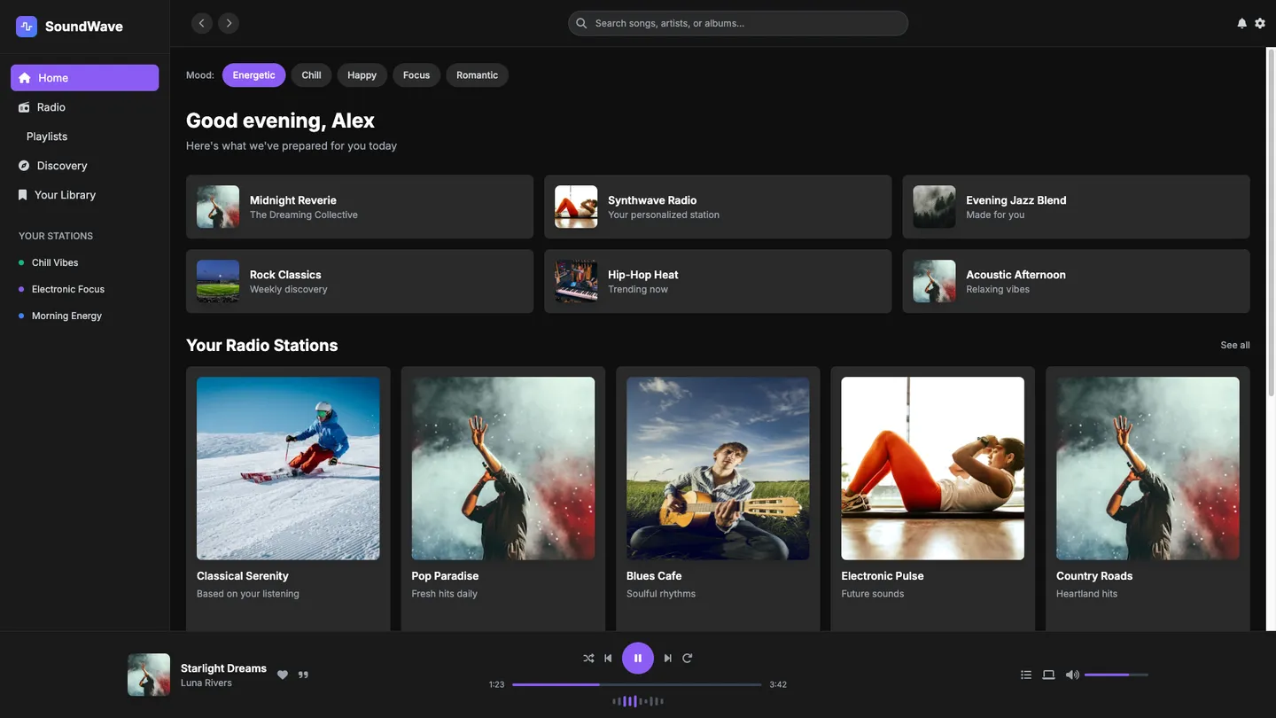 Radio App Builder