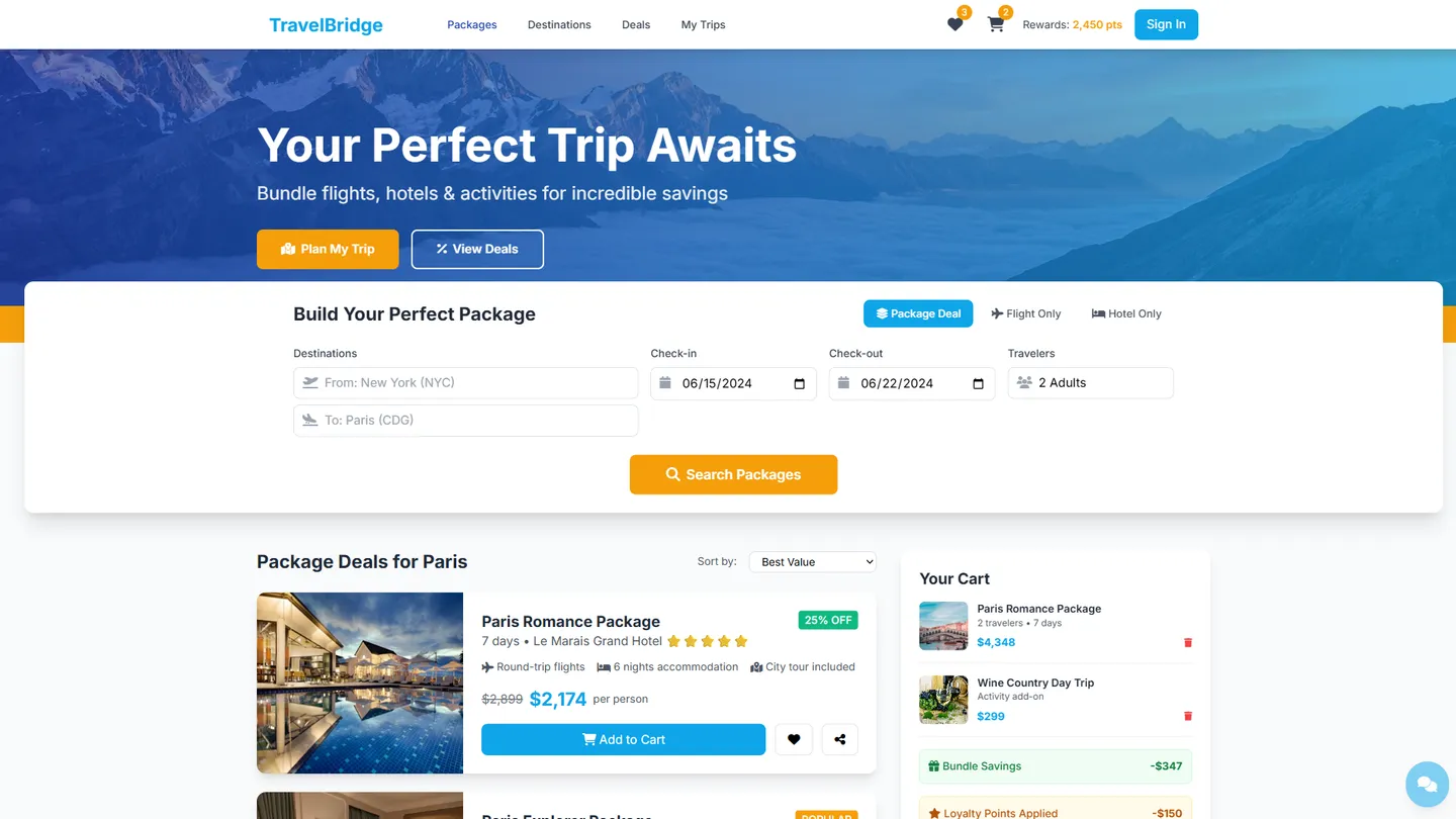 Booking Website Builder