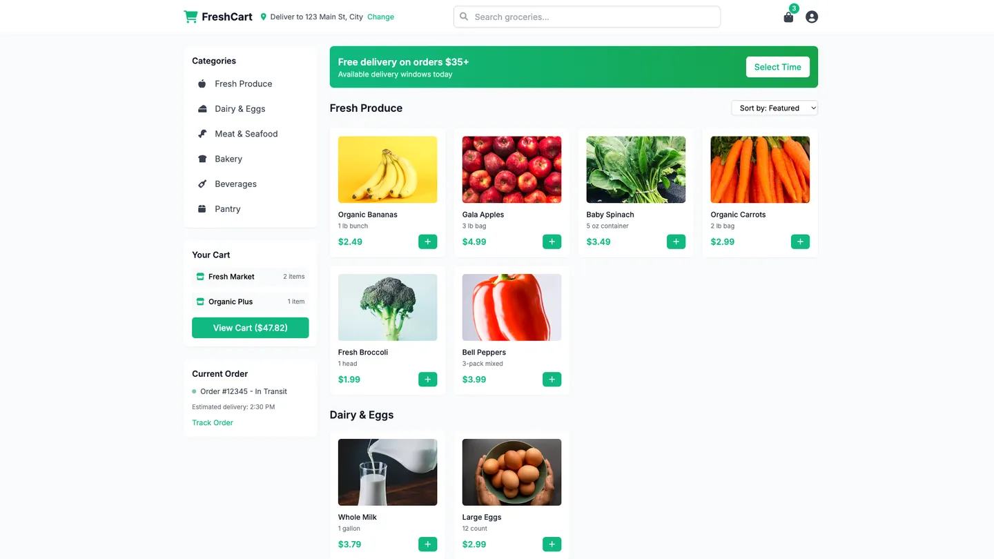 Grocery App Builder
