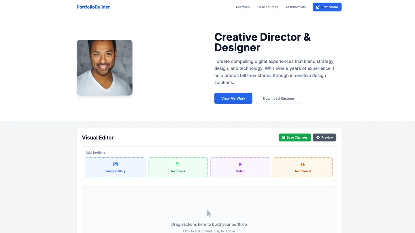 Composer Website Builder