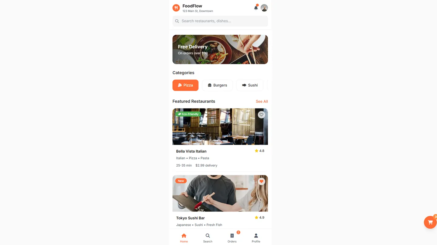 Restaurant App Builder